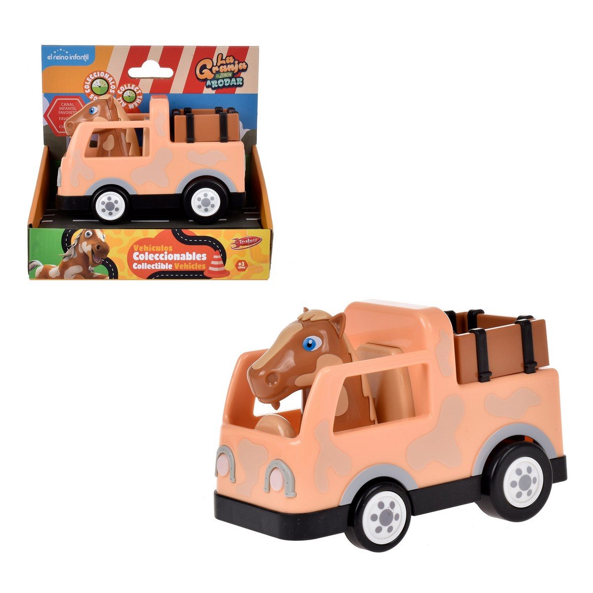 Auto A Friccion De 13 Cms La Granja De Zenon - Percheron